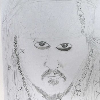 Jack Sparrow - Pirates of Caribbean, 8 years old