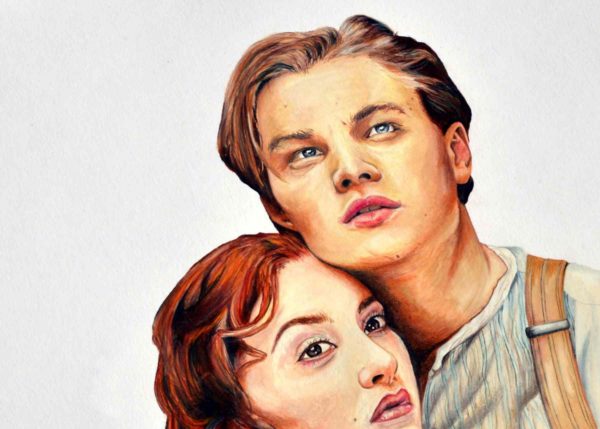 Jack & Rose : titanic – Love of Drawing