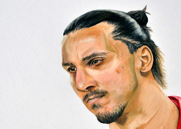 Zlatan Ibrahimovic drawing by TanmayC7 on DeviantArt